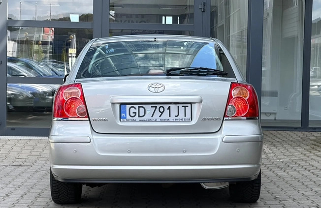 Toyota Avensis cena 23000 przebieg: 245000, rok produkcji 2008 z Gdańsk małe 781